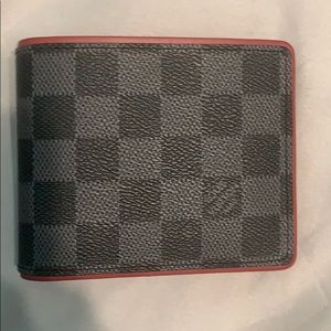 Louis Vuitton Wallet (red)